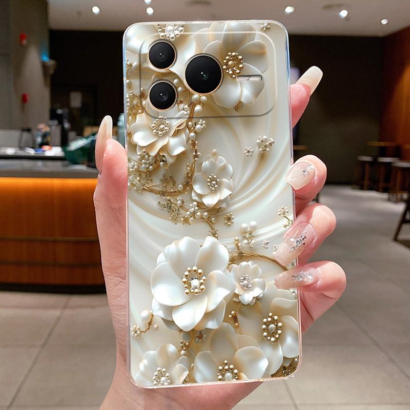For Honor Power 2 Case Clear Cover Luxury Fashion Butterfly Flower Soft TPU Silicone Casing for Honor Power2 SER-AN00 Phone Case