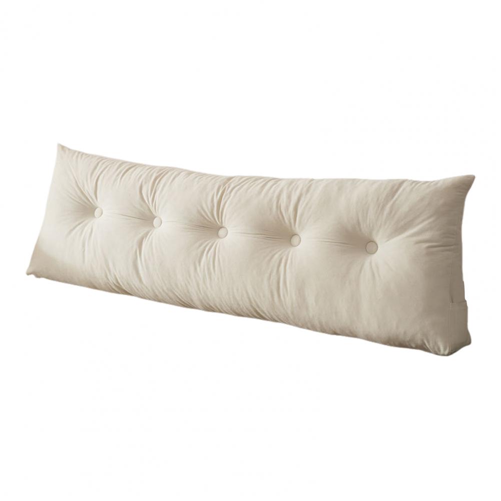 Подушка-клин для изголовья, Треугольная подушка для изголовья, Эргономичная подушка-валик для спины с боковым карманом для кровати в общежитии, дивана