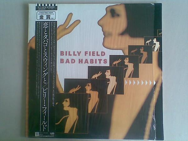 Виниловая пластинка BILLY FIELD Bad Habits P11078J WEA 1981 Япония Obi Джаз Б/у