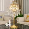 Crystal Lamp Floor Lamp Light Luxury Warm Color Living Room Bedroom Dining Table Floor Lamp