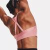 Under Armour Infinity Rib Solid Training Sports Bra Женское нижнее белье Clay-Pink 1365772-663