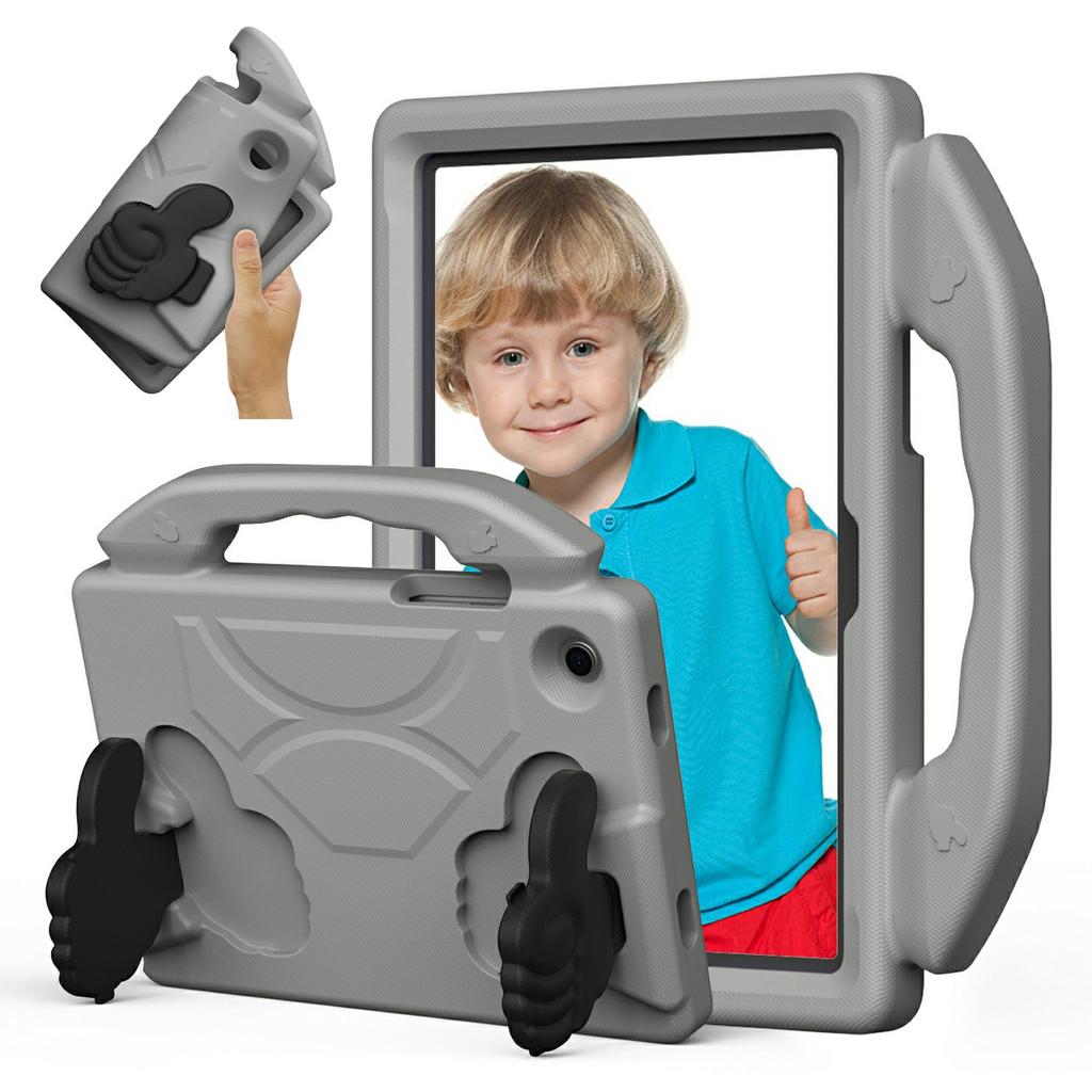 For Samsung Galaxy Tab A8 10.5 (2022)/(2021) Case Ultra-Soft EVA Thumb Kickstand Tablet Cover