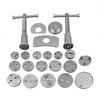 22-Piece Brake Caliper Piston Retraction and Pad Replacement Tool Set