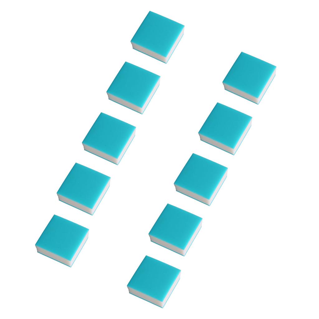 10 шт. штампов, резные блоки, мягкие резиновые гравировальные штампы для поделок, синие, белые, синие, 3 слоя