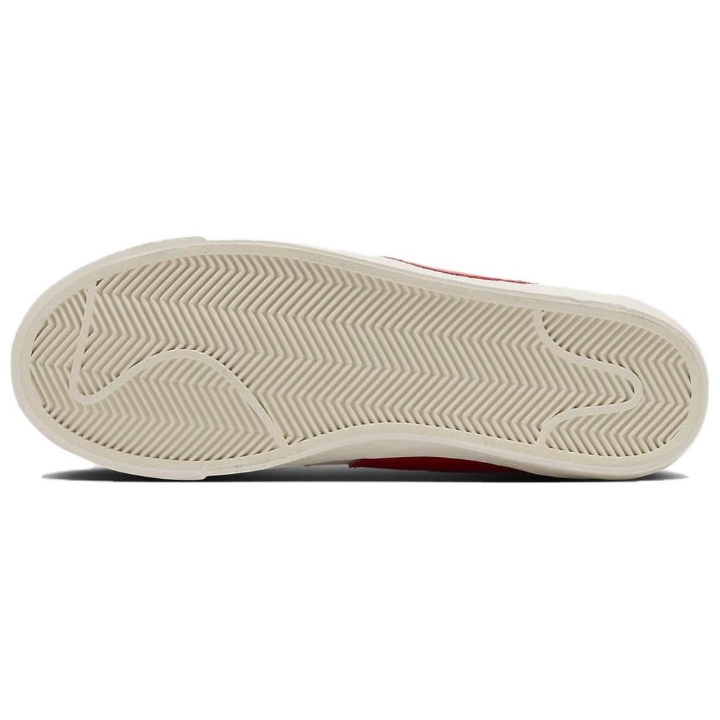 Nike Blazer Low 77 Jumbo Retro Low Top Skate Shoes Women Sneaker White Red DQ1470-005