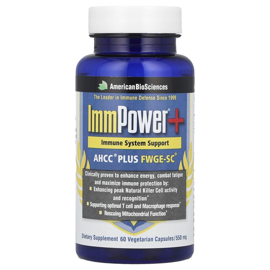 Immpower®+, Ahcc® Plus Fwge-Sc®, 60 Veggie Caps