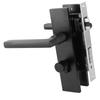 Алюминиевый замок для двери спальни Space Home Security Bedroom Handle Lock с ключами Screw Black