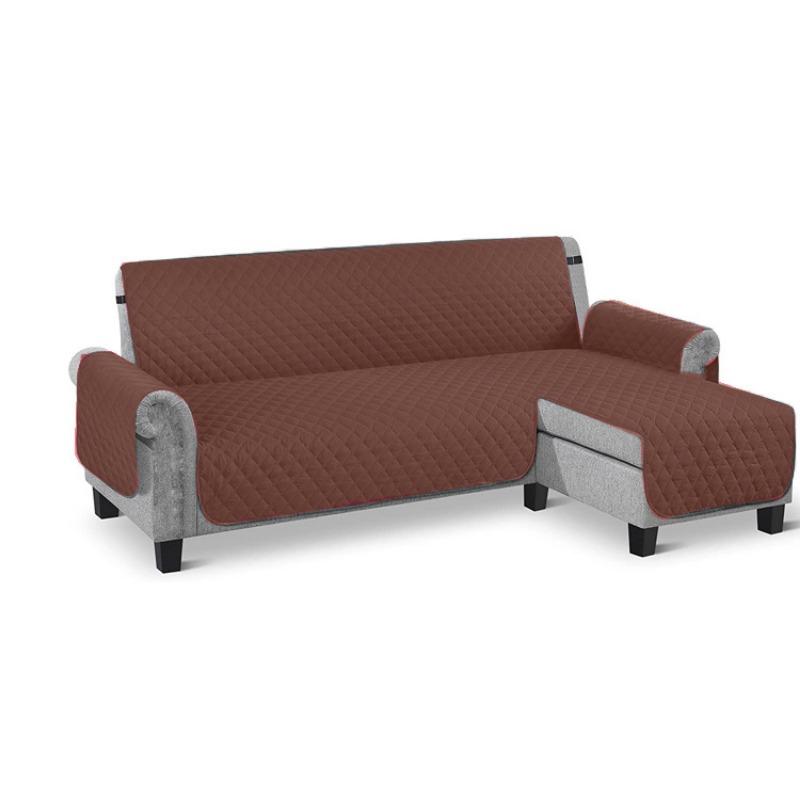 L-shaped Corner Sofa Cover One-piece Portable Couch Protective Cover Pet Cat Children Anti-scratch Wear-resistant Sofa Towel