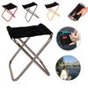 Folding Small Stool Fishing Chair Aluminum Alloy Outdoor Portable Picnic Folding Chair Ultralight MIni Storage Fishing Chair
