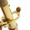 IRIN 2Pcs Bb Soprano Saxophone Neck Brass Sax Curved Neck Straight Neck Professional Woodwind Instrument Parts & Accessories
