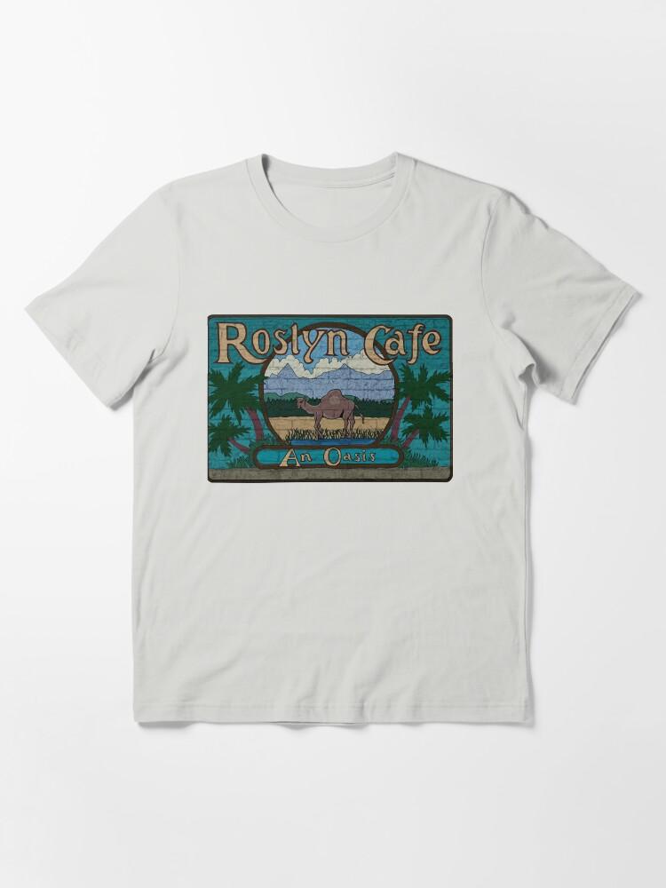 Oasiss Rosyln Cafe - Оазис, вдохновленный классической базовой футболкой Northern Exposure