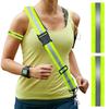 3pcs Reflective Sash for Walking At Night Reflective Running Gear Crossbody Shoulder Strap Vest Night Walking Safety Gear