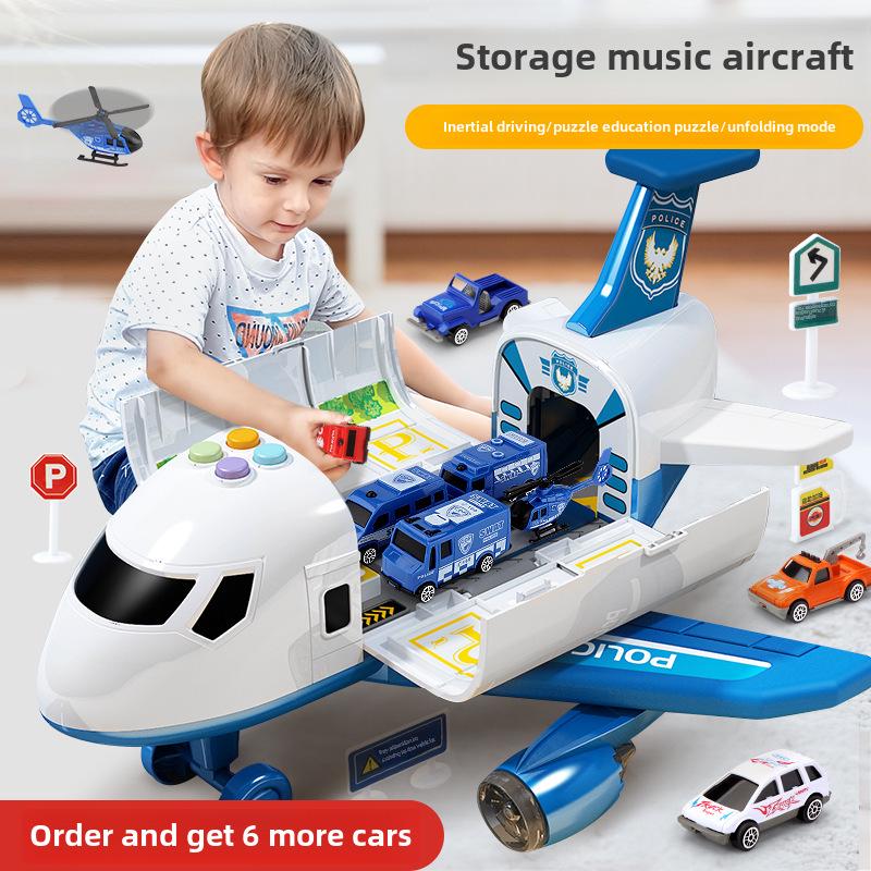 Развивающая игрушка-самолет для мальчиков 3-6 лет - многофункциональный подарок для обучения и развития интеллекта