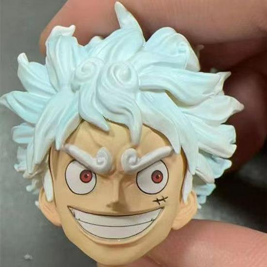 One Piece 28cm Nika Luffy Lightning Anime Action Figure Model