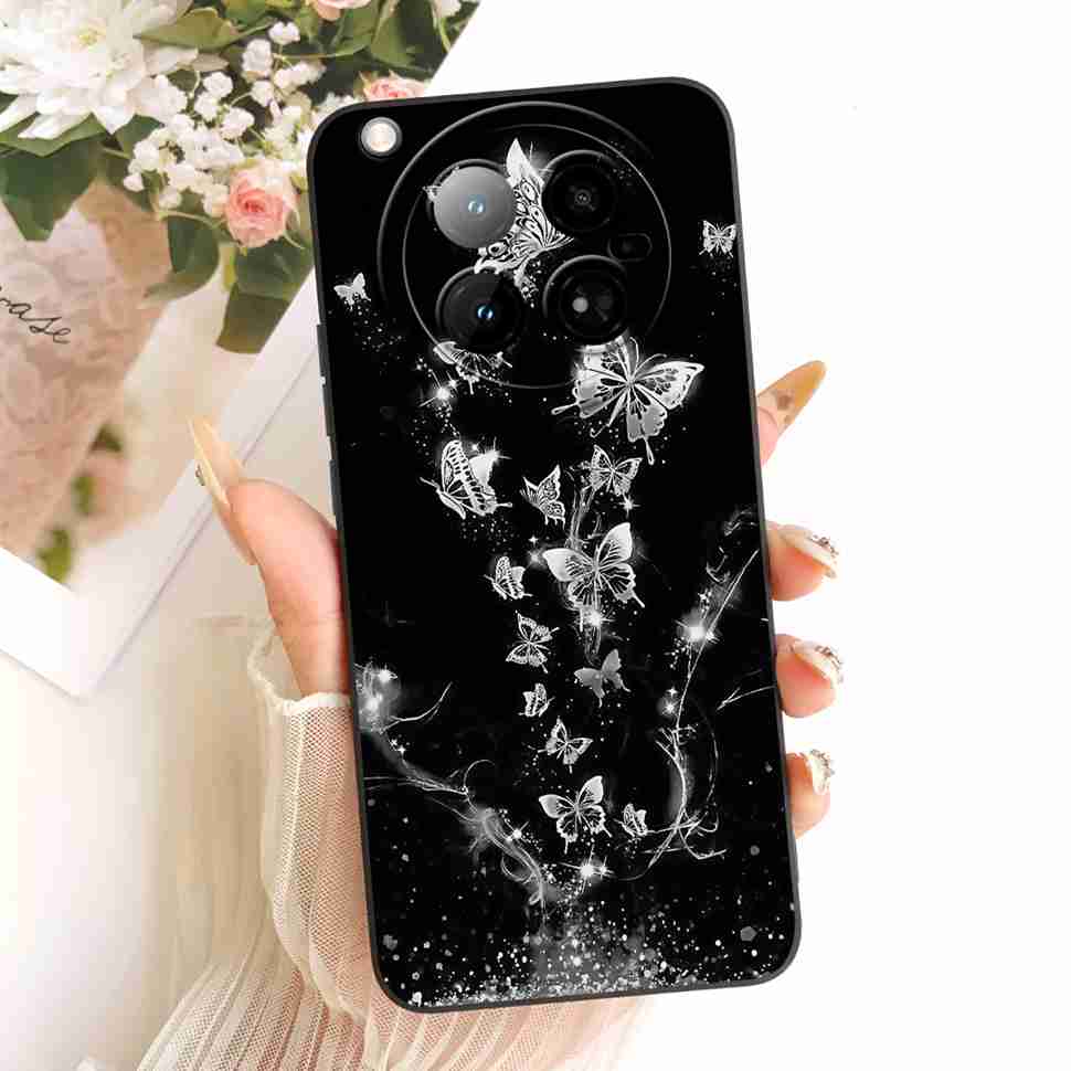 For Infinix Zero 40 4G X6860 Case Luxury Bow Painting Soft Silicone Back Cover For Infinix Zero40 ZERO 40 4G Phone Cases Bumper