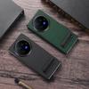 Для vivo X Fold3 Pro Чехол для мобильного телефона Противоударный PC+PU кожа Скрытая подставка Чехол