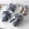 Мужские дышащие летние сандалии-шлепанцы с закрытым носком и отверстиями, повседневный эксклюзивный стиль больших размеров