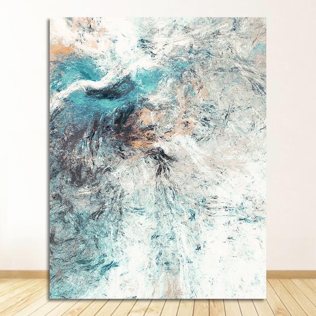 Canvas Paintings Modular Pictures Wall Art for Living Room Decoration No Framed Modern Simplicity of Abstract