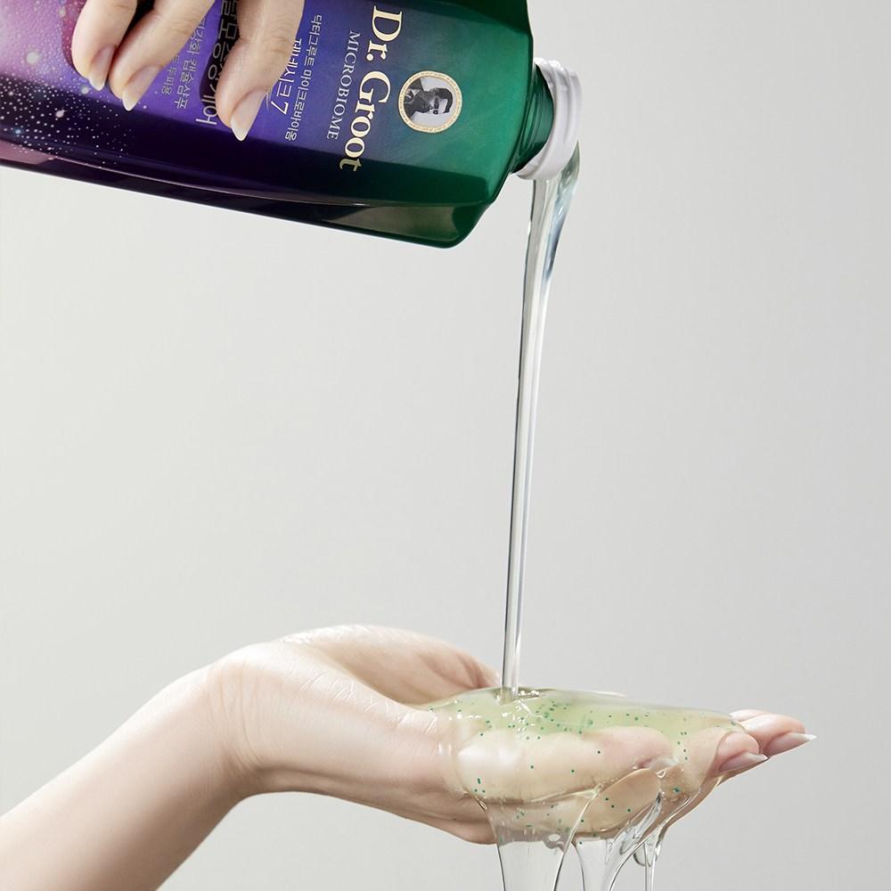 Доктор. Groot Microbiome Genesique 7 Капсулы для укрепления кожи головы Шампунь с ароматом цитрусовых, 400 мл, 1 шт.