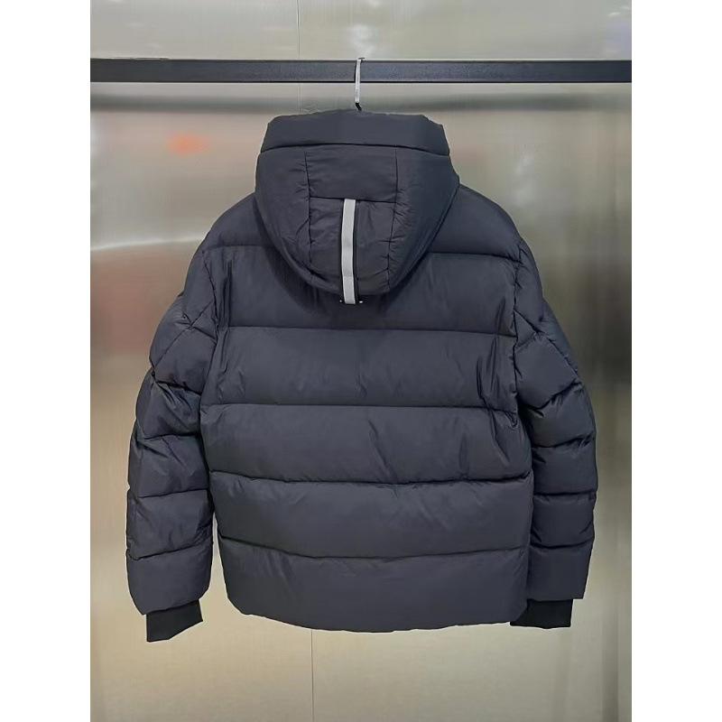 New down jacket Ouyang Nana Dai men's and women's capsules black label jacket bread jacket hooded