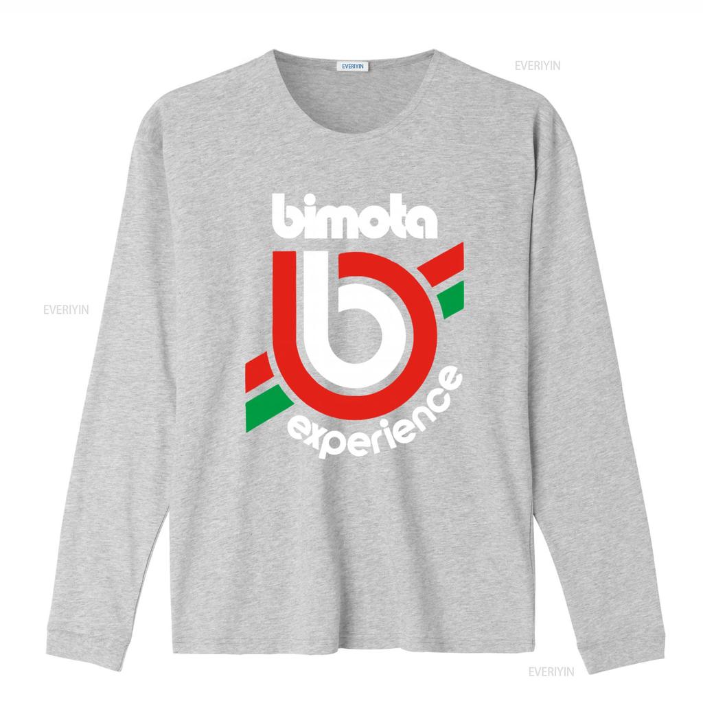 Bimota Experience Italian Motorcycles Logo Mens Black T Shirt S 5XL vintage Washed Casual designer clothes
