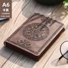 Мини-блокнот A6 в ретро-стиле, Маленькая портативная карманная книжка