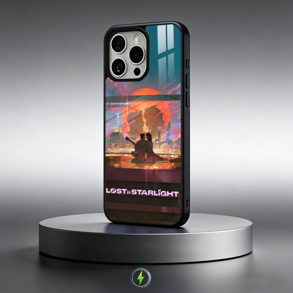 L-Lost in Starlight Phone Case For iPhone17,16,15,14,13,12,11 Plus,Pro Max Magnetic For Magsafe Wireless Charging