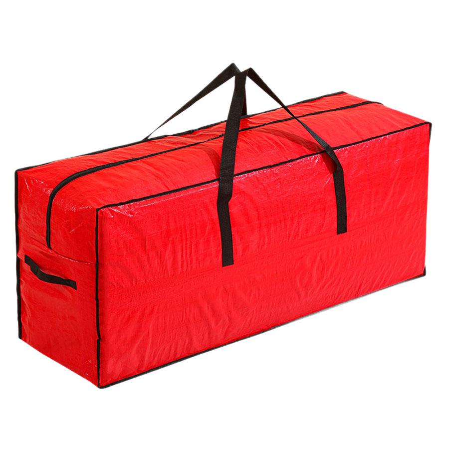 Сумка для хранения рождественской елки - Вмещает 7-футовую искусственную рождественскую елку, Прочный водонепроницаемый материал, Сумка на молнии, Ручки для переноски.