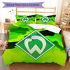 Werder Bremen Bedding Quilt Set Quilt Cover Pillowcase Home Decoration Birthday Gift (1 * duvet cover + 2 * pillowcase, without core)