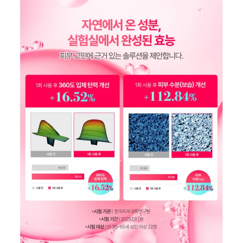 Omnished Pink Vita Pdrn Bubble Tox Ампула 90 мл