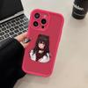 Arknights Зима Утолщенный ТПУ Чехол для Мобильного Телефона для iPhone 17 16 15 14 13 12 11 Air Pro Max Plus Цветной Чехол