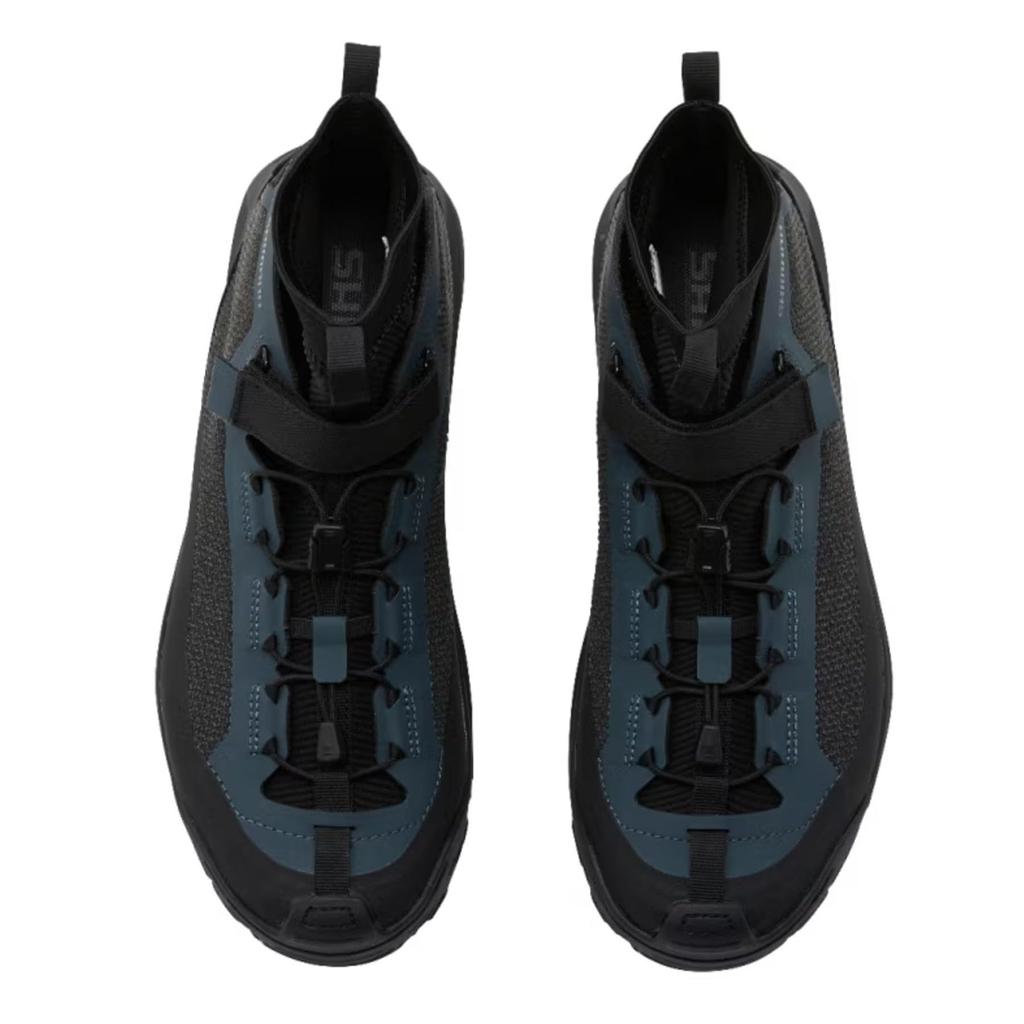 SHIMANO Скальные туфли Cut Rubber Pin Felt Сине-серые FS-021X 24.5