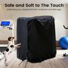 Essential Folding Treadmill Cover for Gym Equipment, Oxford Cloth Waterproof/Sunproof, Dustproof & Durable Full Coverage Sleeve