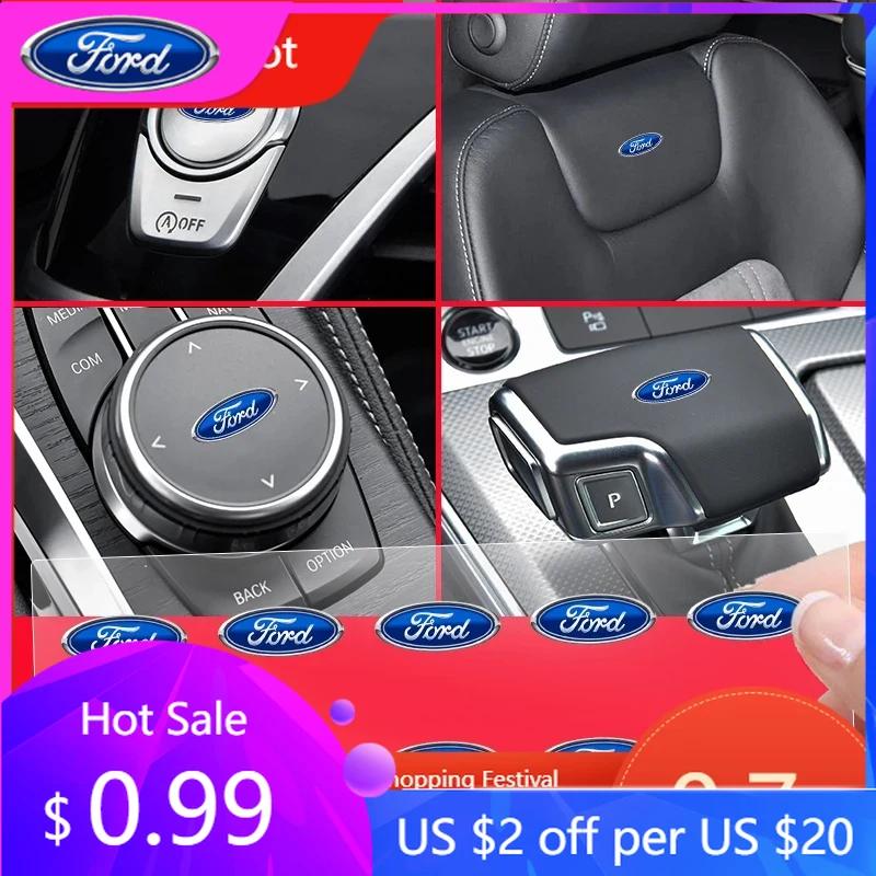 Car Sticker Hot For Ford Car Logo New Universal Sticker Decoration For Ford Focus 2 MK2 3 4 MK3 MK4 ST Mondeo Festiva Fusion Sui