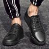 Модные универсальные кроссовки для ходьбы, удобная спортивная обувь для отдыха на открытом воздухе, мужские вулканизированные туфли из натуральной кожи, мужские повседневные кроссовки