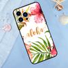 Hawaii Aloha Case For iPhone 15 16 14 13 12 11 Pro Max Mini X XR XS Max 7 8 Plus Bumper Cases Cover