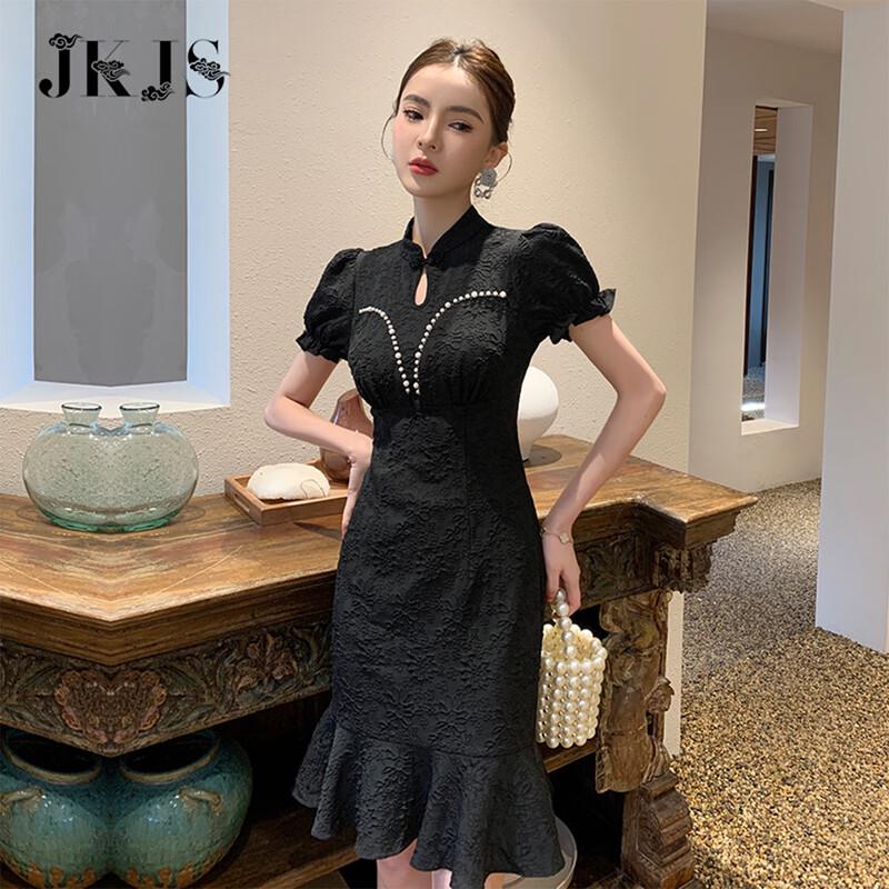 Платье ципао в новом китайском стиле JK&JS