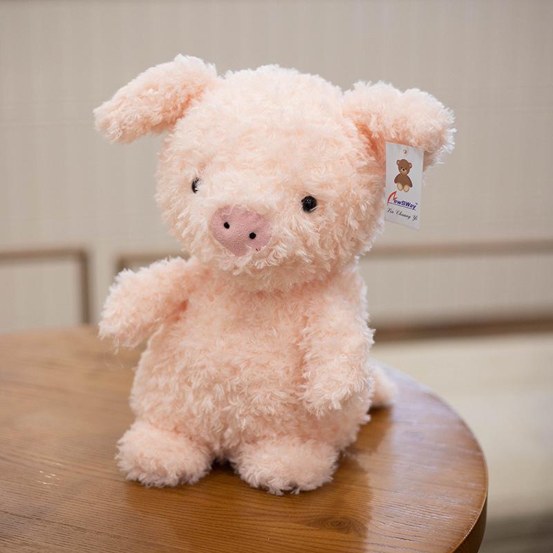 Милый набор плюшевых игрушек в виде животных: Куклы: курица, кролик, сова, свинья, овца
