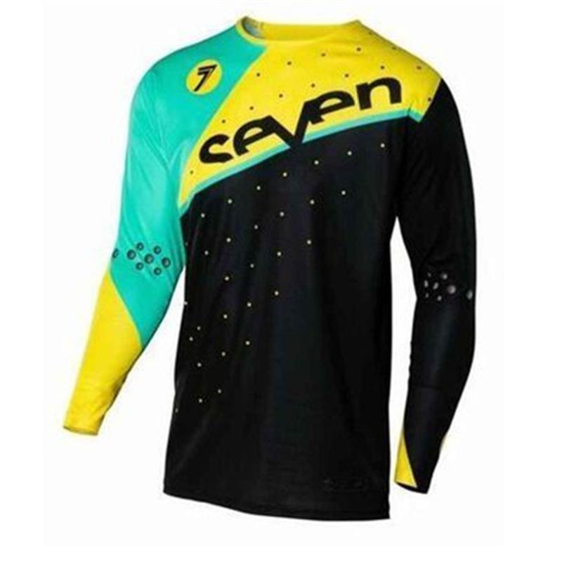 TLD downhill suit Seven off-road motorcycle racing suit Quick-drying top Cycling suit Long T-shirt