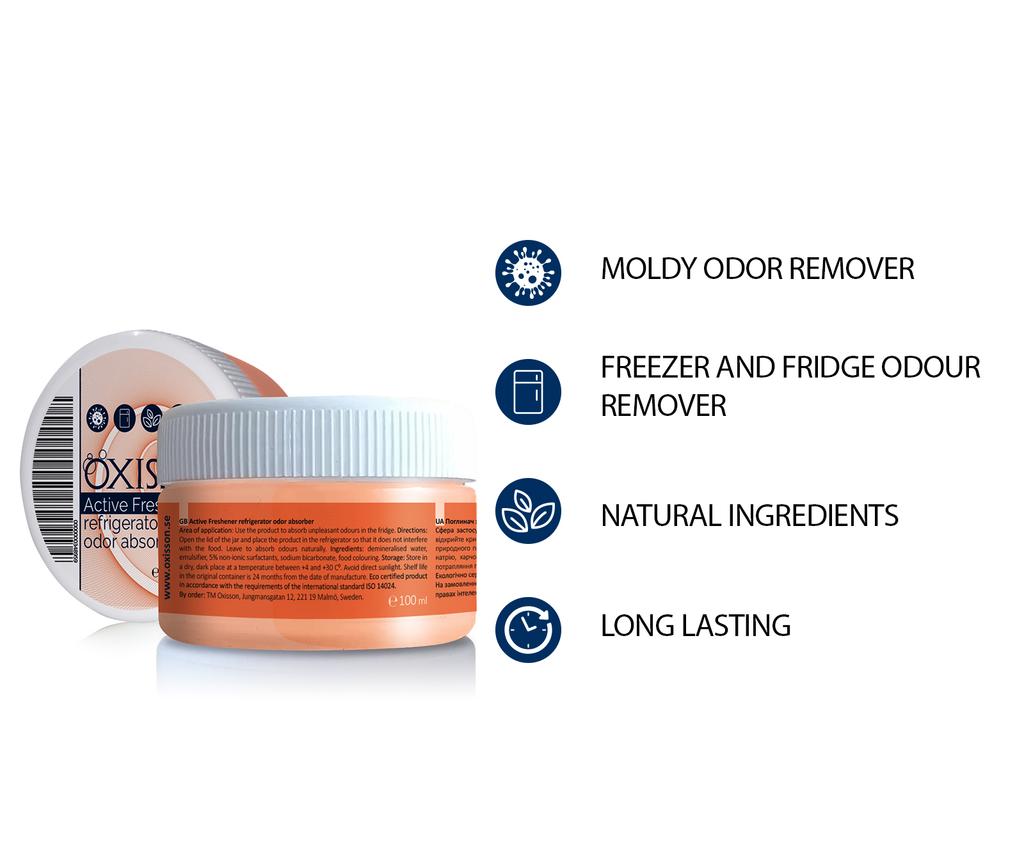 Active Freshener Fridge Odour Absorber 100 Ml, Sweden