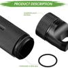 Waterproof Aluminum Pill Case Airtight Portable Capsule Bottle EDC Travel Pill Holder With Hanging Loop 4