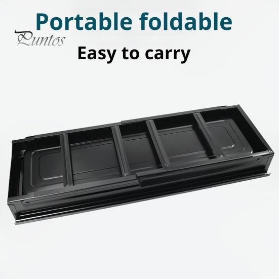 Гриль-барбекю Портативный складной угольный гриль для приготовления пищи на открытом воздухе Простая сборка и очистка Нержавеющий металлический гриль для кемпинга, пикников, пляжных вечеринок