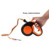 Retractable Pet Leash Reflective Dog Training Control Walking Lead Leash with Anti-Slip Handle Puppy Traction Rope for Night Walking