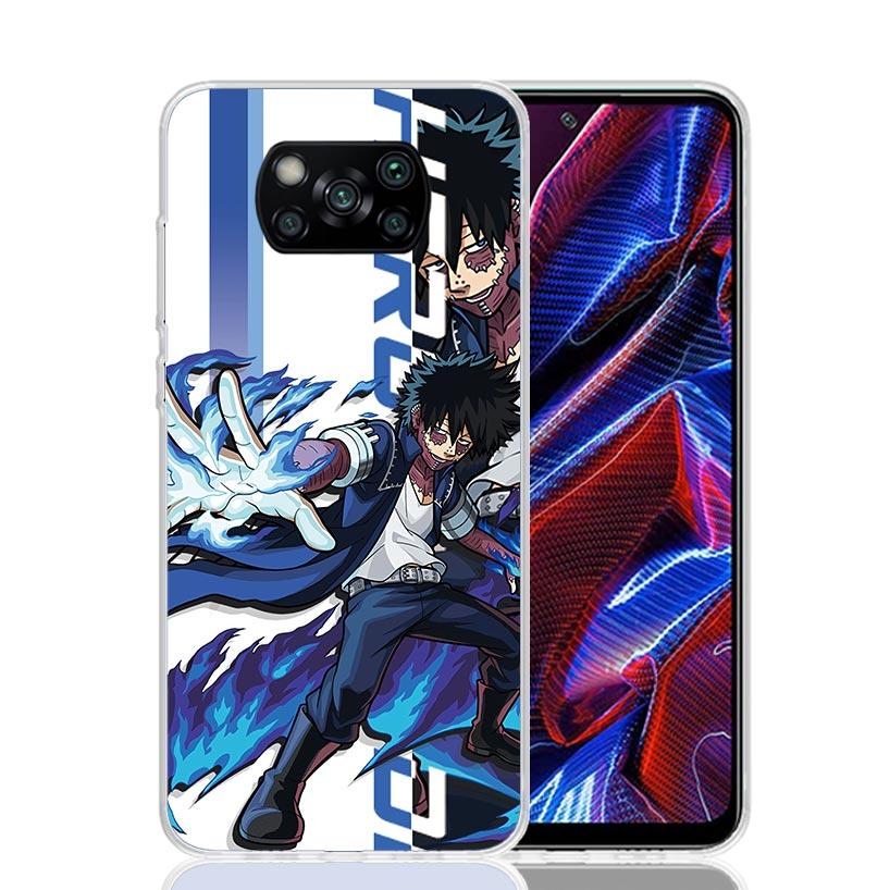 Чехол для телефона My Hero MHA Art для Xiaomi Poco X7 X6 X5 Pro F7 Ultra Redmi 15C 15 13 13C 12 12C 10 10A 10C 9 9A 9C 9T Обложка Poco X7