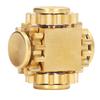 Brass Gear Linkage Rotating Toy ADHD Anxiety Stress Relief Bearing Finger Rotating Toy for Kid