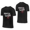 Innocent Townsfolk  Handprint Straight Leg Reversible Tshirt Foreststyle Fresh Clean Surface Cotton Tee