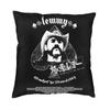 Hot Sale Retro Rock Singer Lemmy Cushion Cover  cm Velvet Throw Pillow Case for Living Room Sofa Bedding Pillowcase