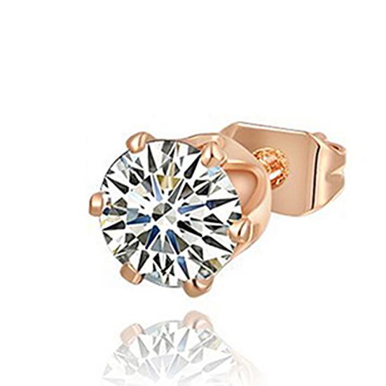 Женские модные серьги-гвоздики с позолотой 9 карат, серьги-гвоздики для вечеринки и свадьбы