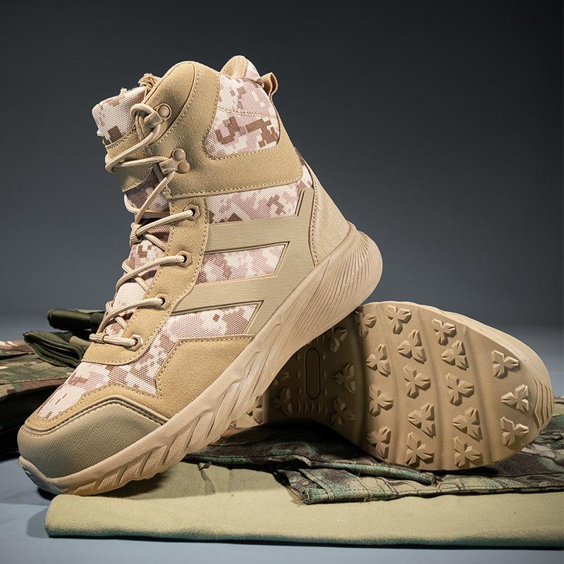 Походная обувь мужские высокие тактические ботинки мужские военные фанаты тренировочные ботинки для пустыни походная обувь для улицы военные ботинки