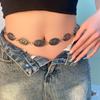 High-End Retro Bohemian Metal Waist Chain for Women